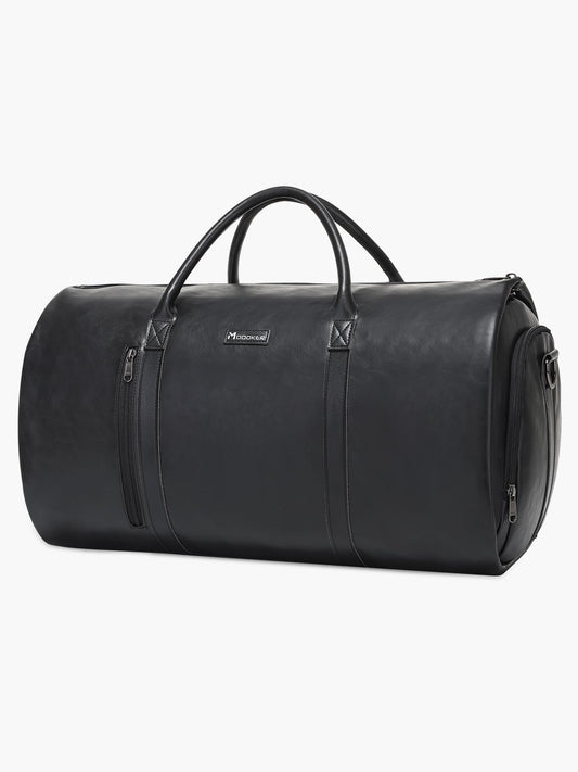 Modoker Convertible Leather Garment Bag For Travel Carry On Modoker