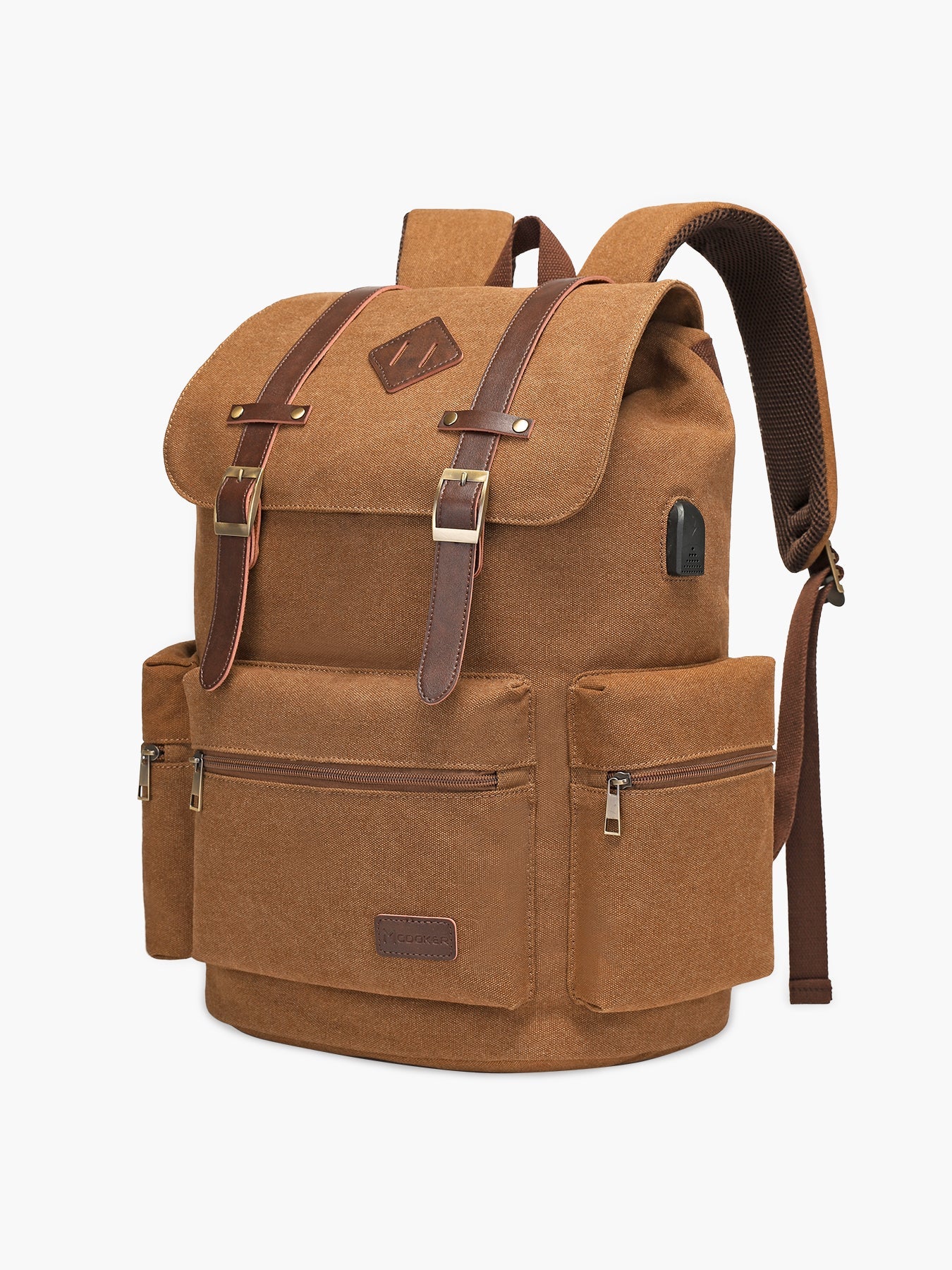Travel Laptop Backpack Fits 17 Inch Computer & Tablet With USB Charging Port Modoker