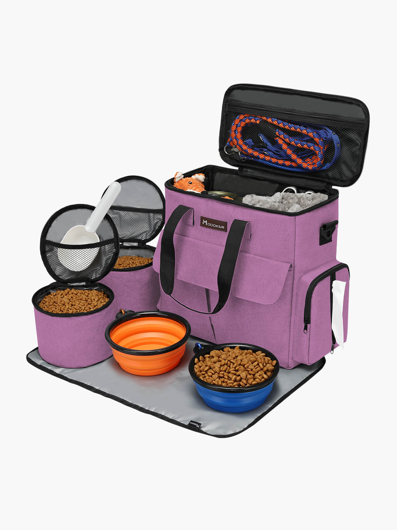 Perfect Weekend Pet Travel Set for Dog, Cat Modoker