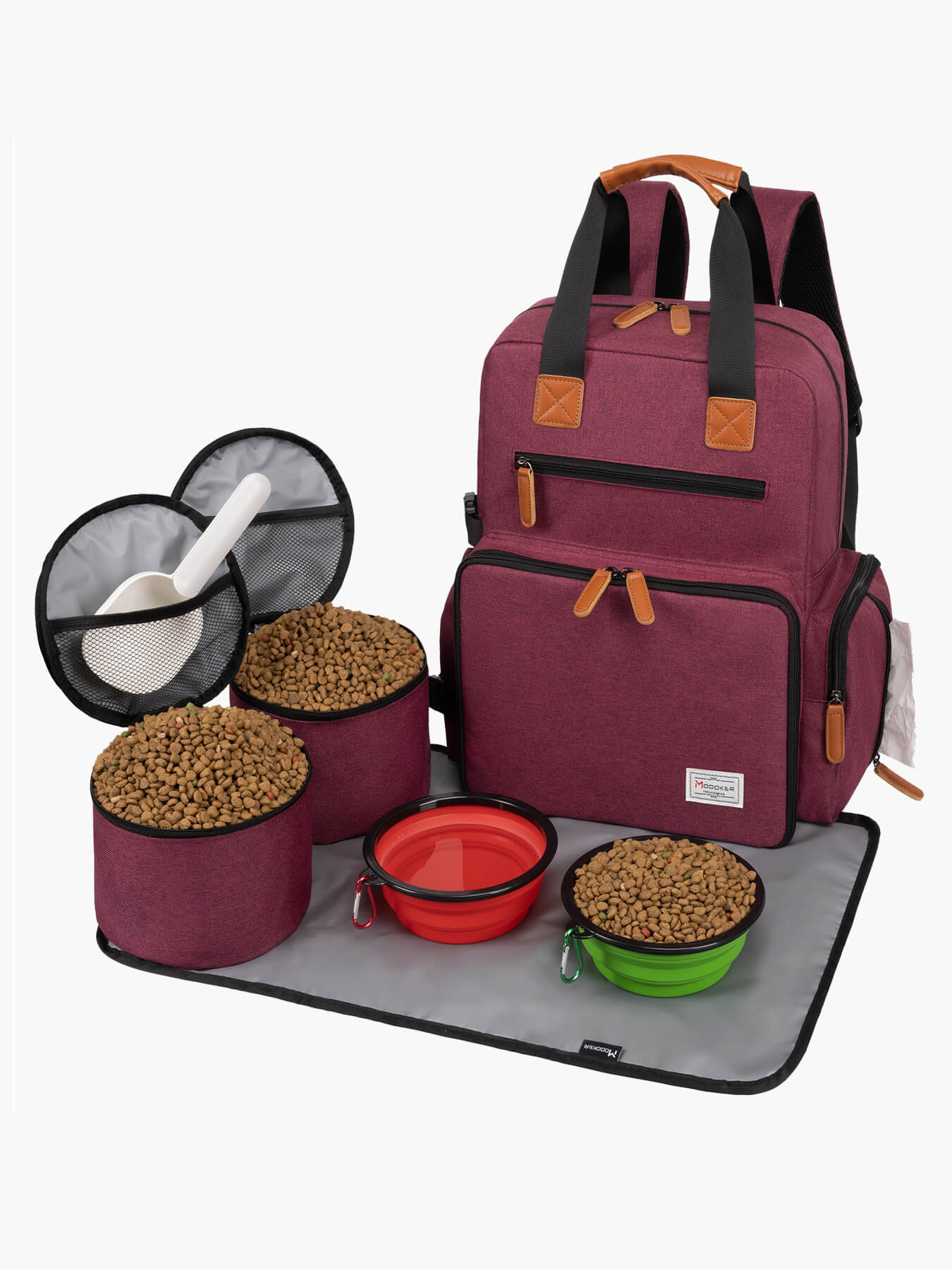 Airline Approved Backpack for Pet Accessories Organizer Modoker