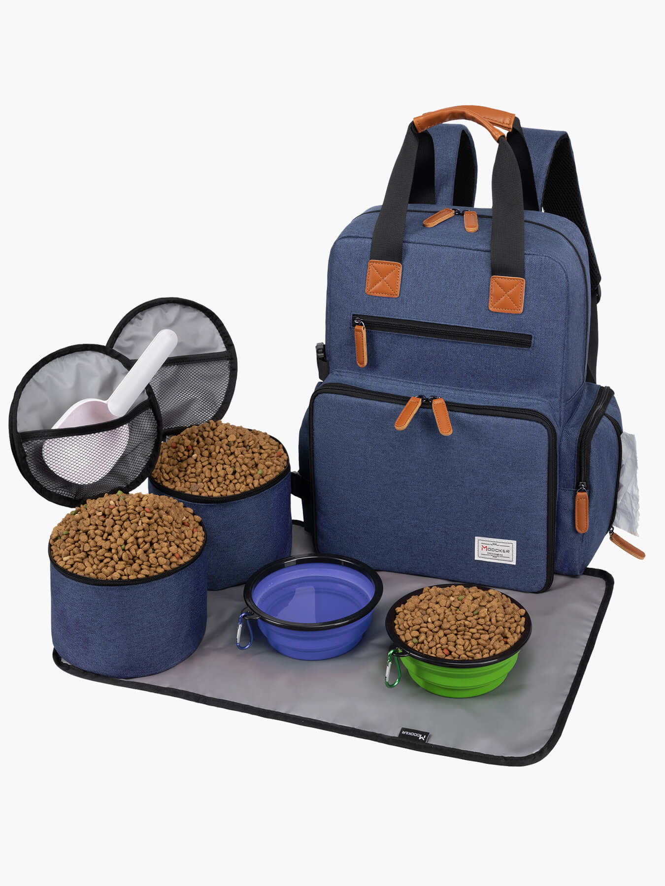 Airline Approved Backpack for Pet Accessories Organizer Modoker