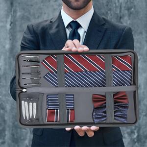 Modoker Tie Case for Travel Organizer Bag Suit Accessories Modoker