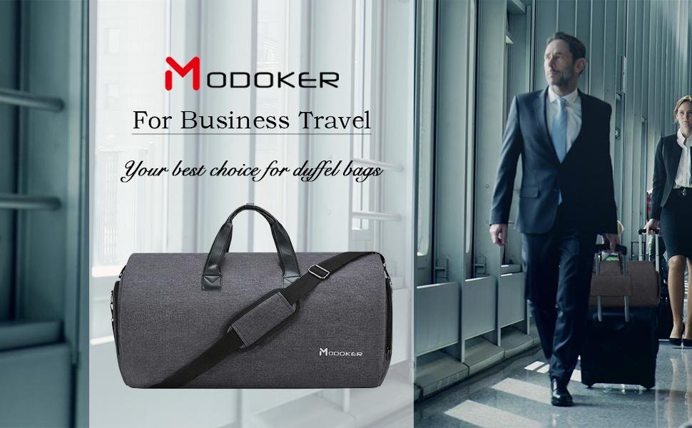 Modoker Carry On Garment Bag--No Wrinkles Trouble Your Dress or Suits Any More. | Modoker
