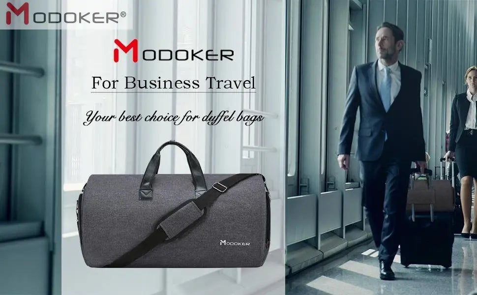 Modoker Carry On Garment Bag--No Wrinkles Trouble Your Dress or Suits Any More. | Modoker