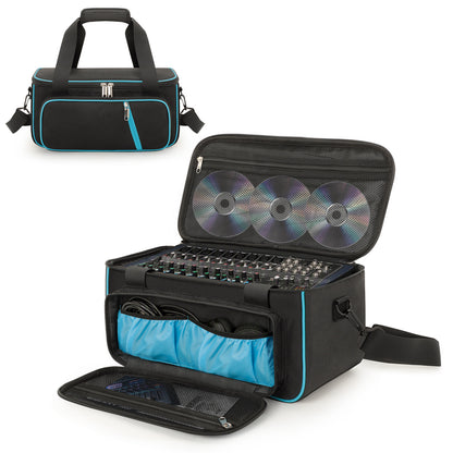 Padded Mixer Carrying Bag Compatible with Behringer X AIR XR12/XR16/XR18, 10mm Protection with Front Storage Pocket