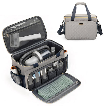 Modoker Dog Grooming Vacuum Organizer Bag with Tool Storage
