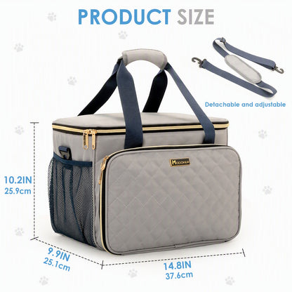 Modoker Dog Grooming Vacuum Organizer Bag with Tool Storage