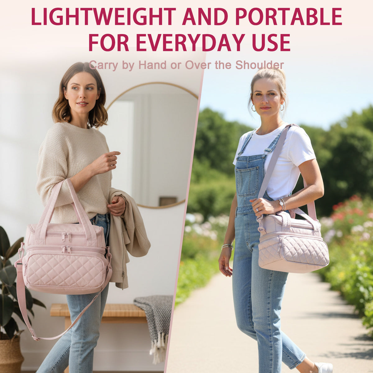 Padded Carrying Bag Compatible with 4 oz Small Glass Jars with Lids  Jar Bag for Small Glass Containers, Yogurt Containers, Jars and Meal Prep Storage