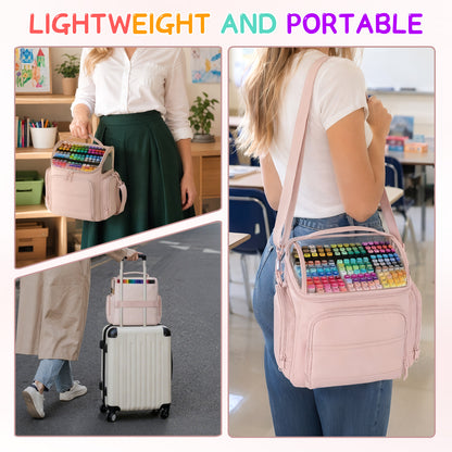 Large Marker Organizer Bag for Up to 250 Markers