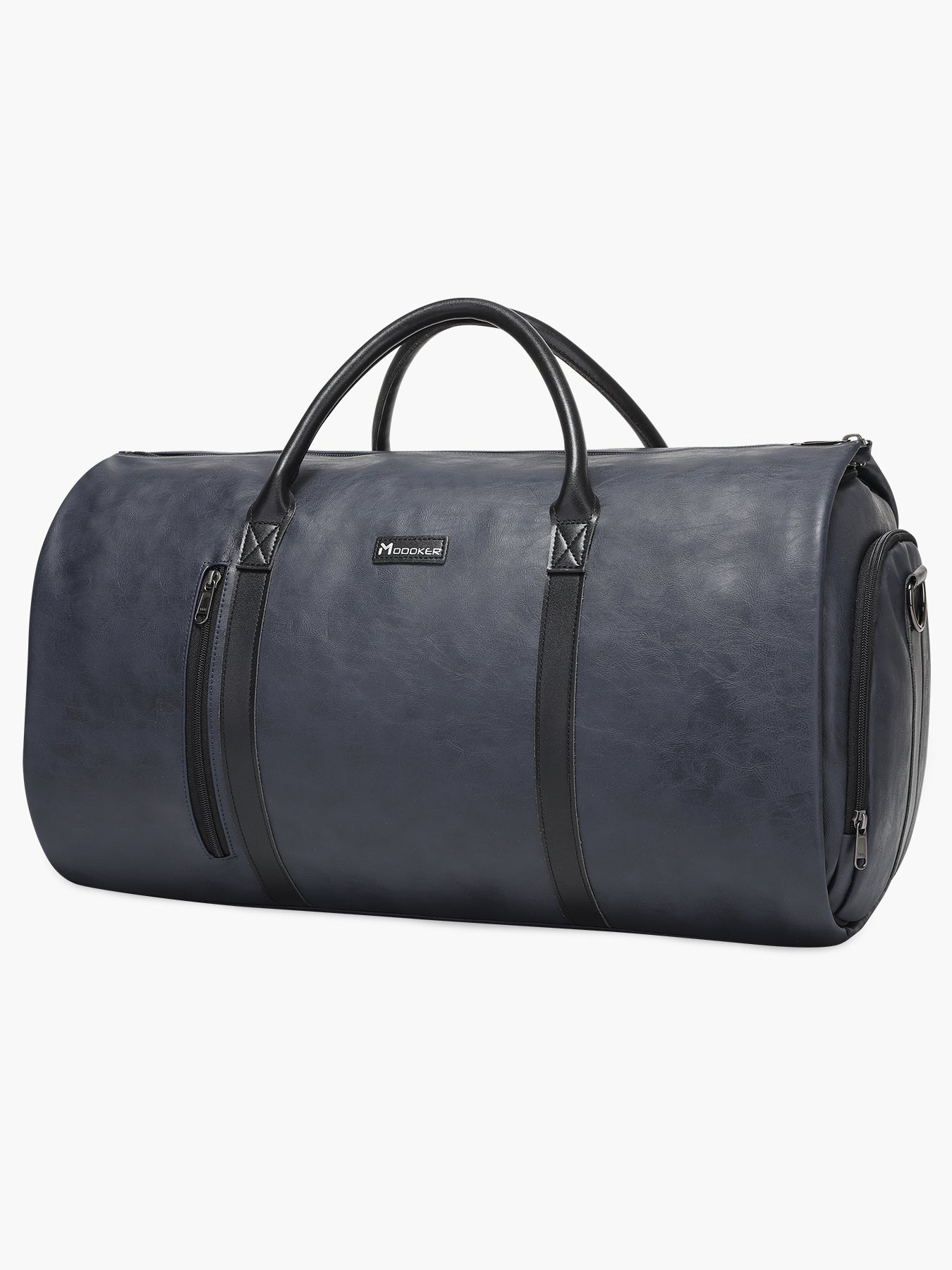 Modoker Convertible Leather Garment Bag For Travel Carry On Modoker