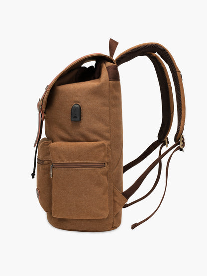 Travel Laptop Backpack Fits 17 Inch Computer & Tablet With USB Charging Port