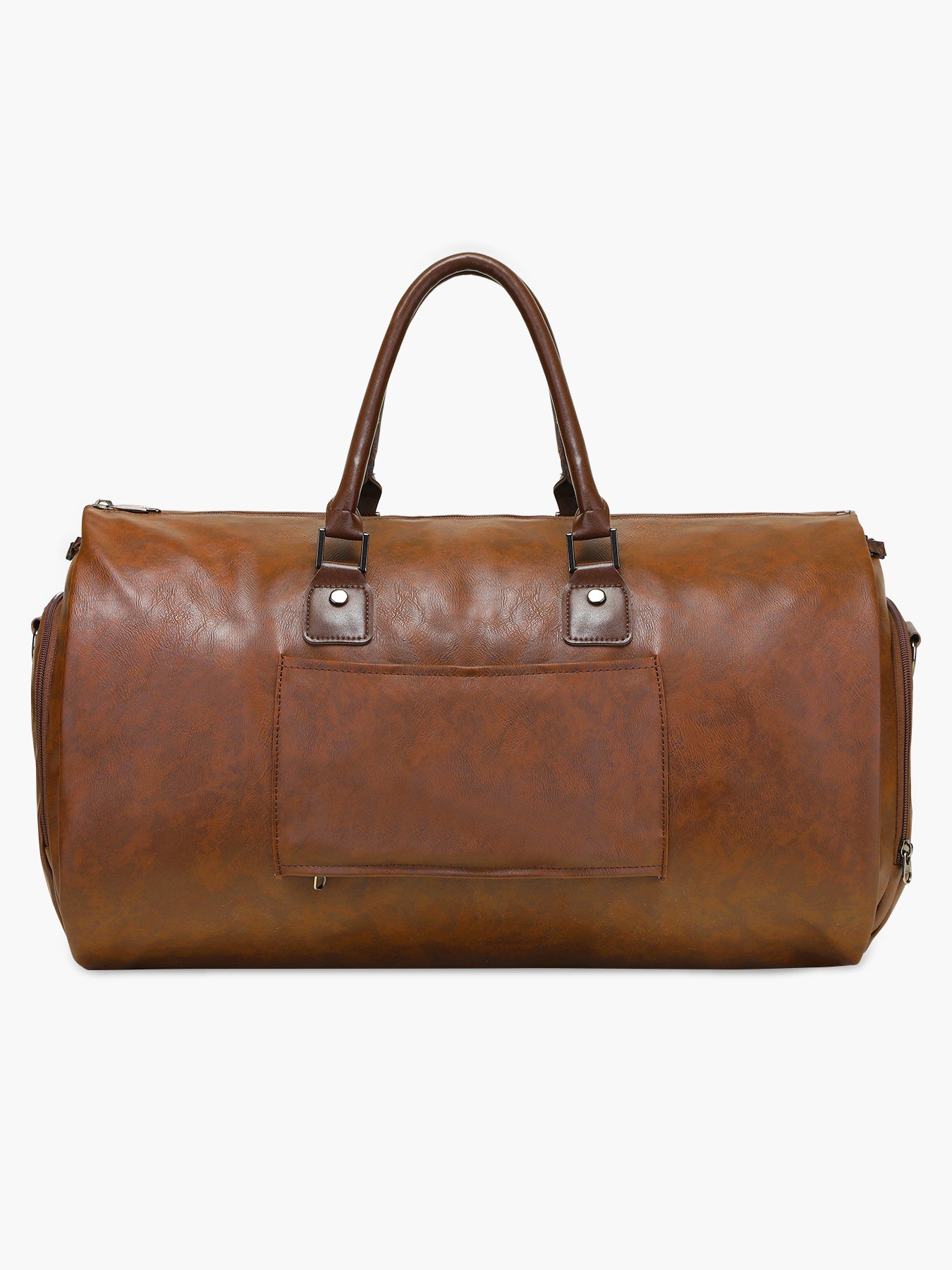 leather garment bag