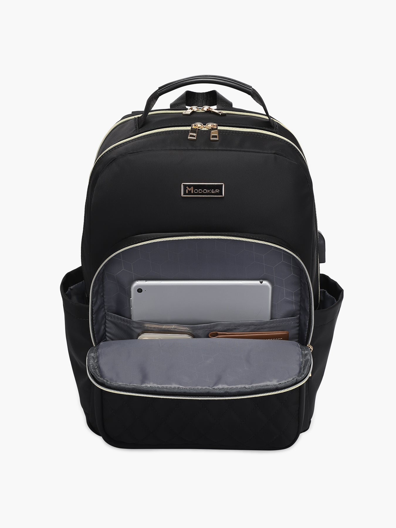 Travel Laptop Backpack With USB Charging Port- Modoker